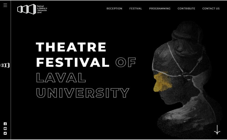 22. Theatre Festival of Laval EVENTS WEBSITES FOR INSPIRATION