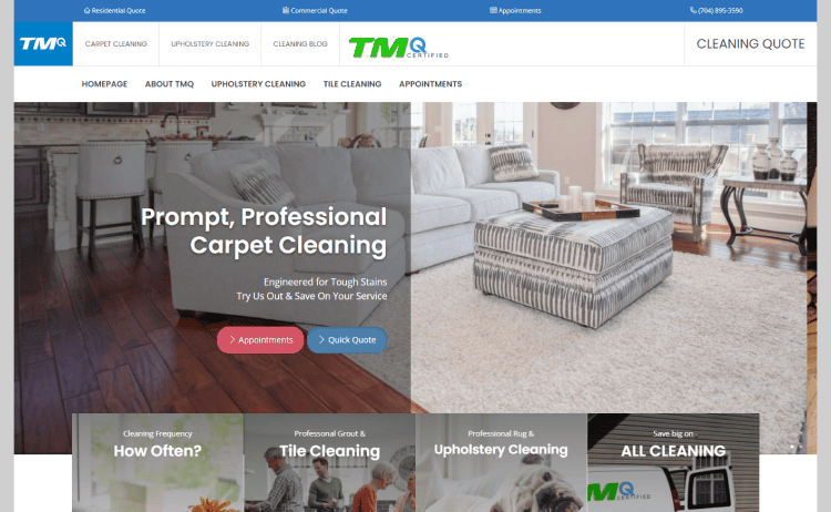 Carpet Cleaning Websites
